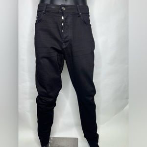 Amiri Black Slim Distressed Jeans 38 Authentic Original